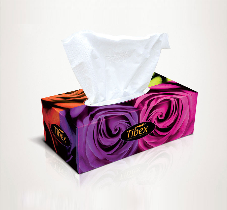 tissue box , facial tissues