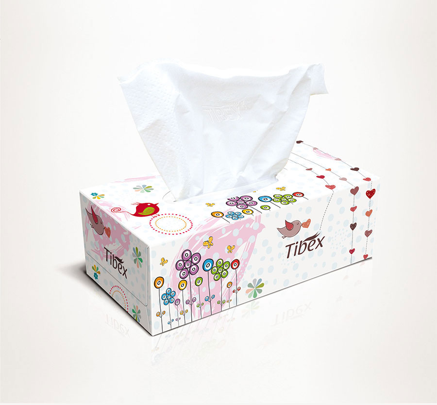 facial tissue box For08